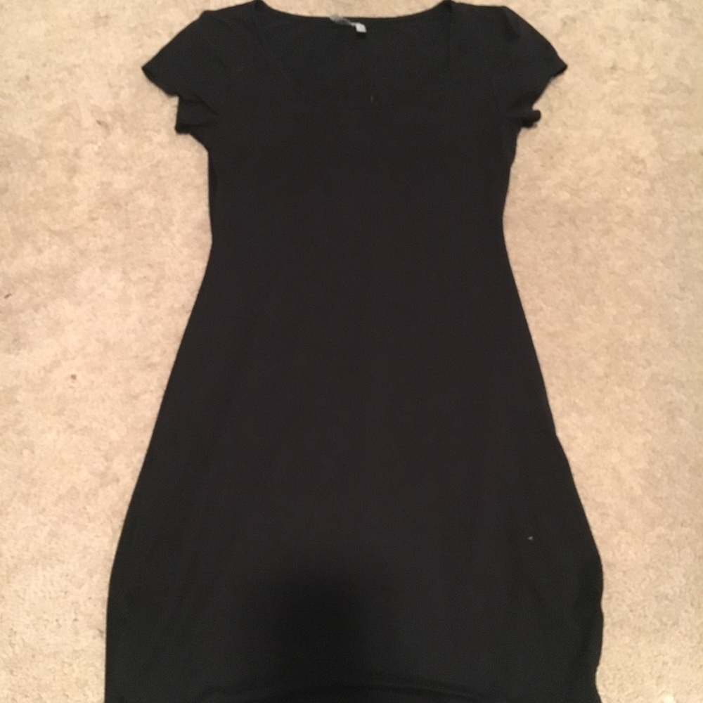 Black T-shirt Dress
